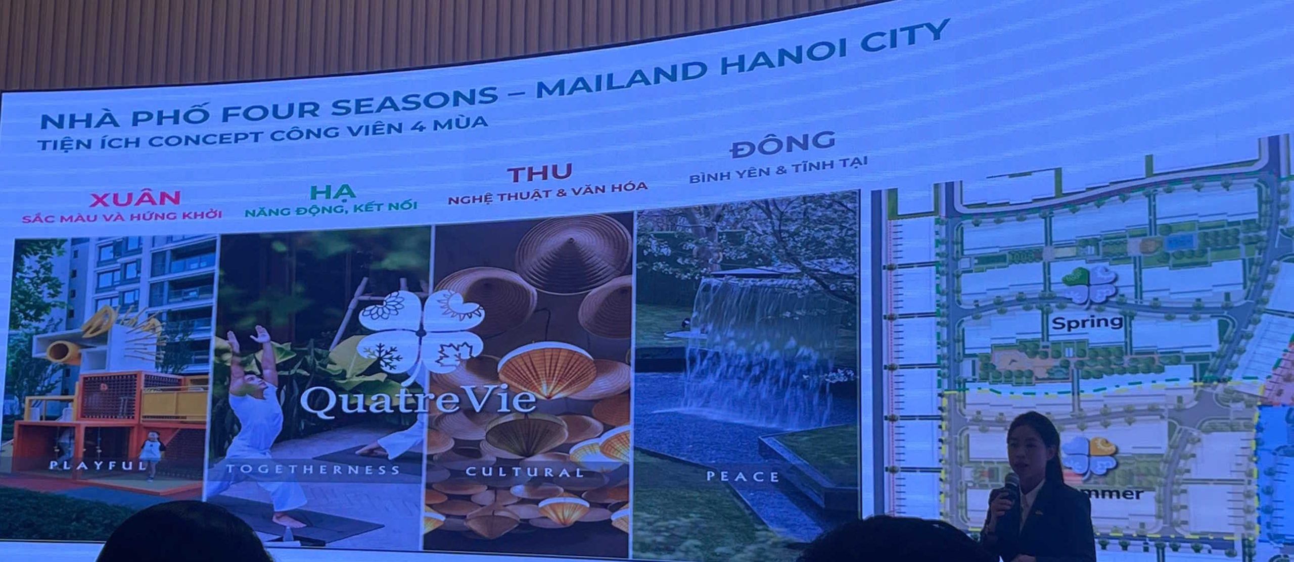 Tiện Ích Four Seasons Mailand Hanoi City Bắc An Khánh – Hệ sinh thái công viên 4 mùa và dịch vụ đô thị
